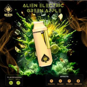 Ace Alien Electric Green Apple Disposable Vape